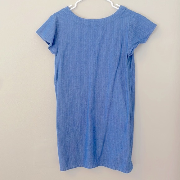 Blue Shift Dress - Picture 3 of 4